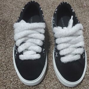 Black and White Numeris Men's Sneakers